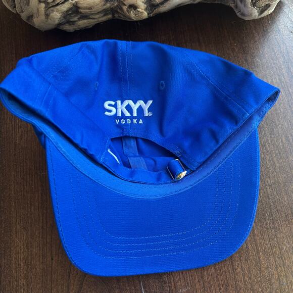 New Skyy Vodka San Francisco, USA Blue Adjustable Strap Hat Cap Adult - Picture 4 of 7